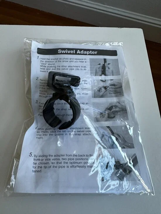 TUSA Hyperdry Elite II Scuba Diving Snorkel - Picture 4 of 5